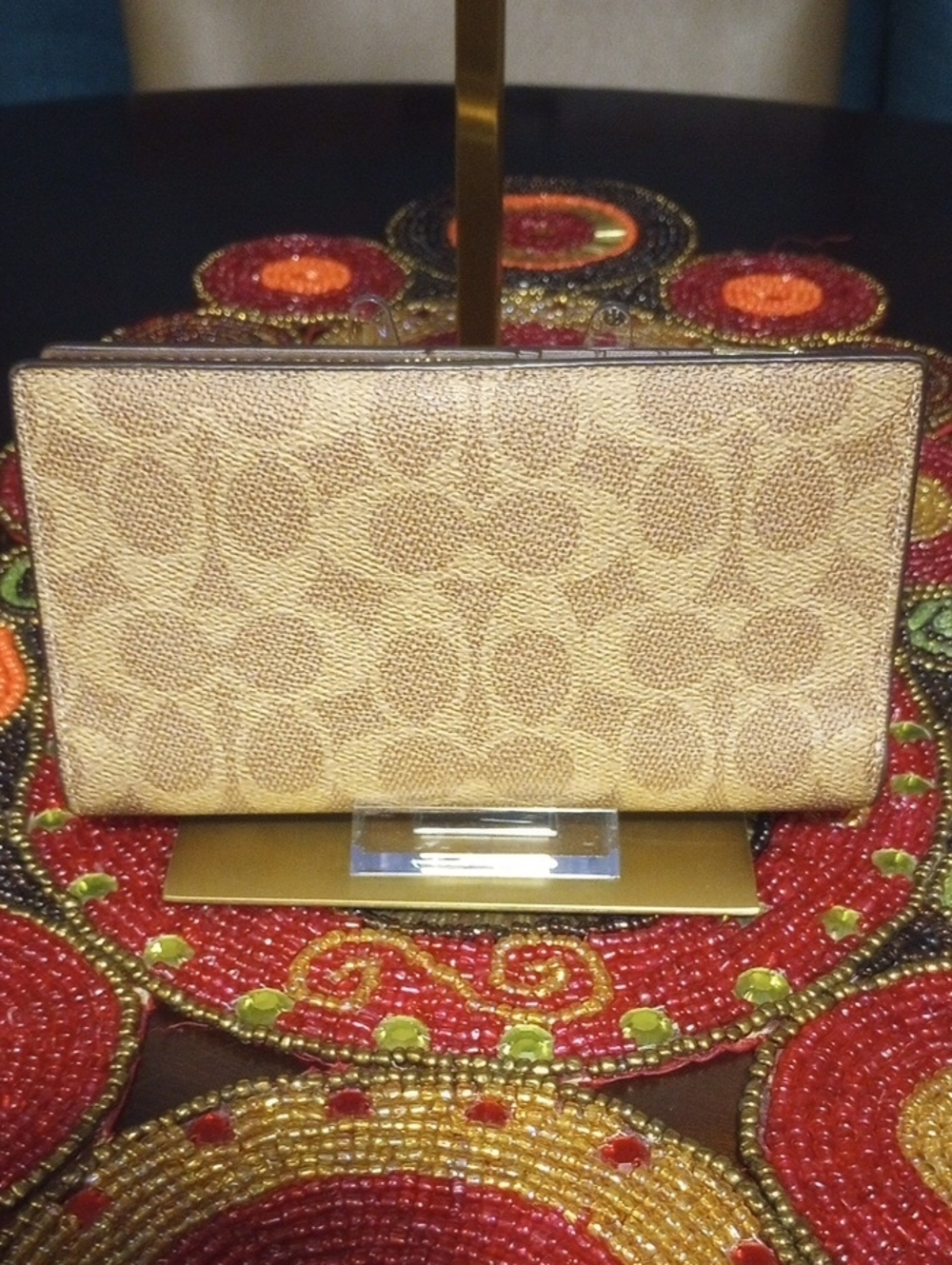 New Coach Slim Wallet CW661 - Picture 8 of 17